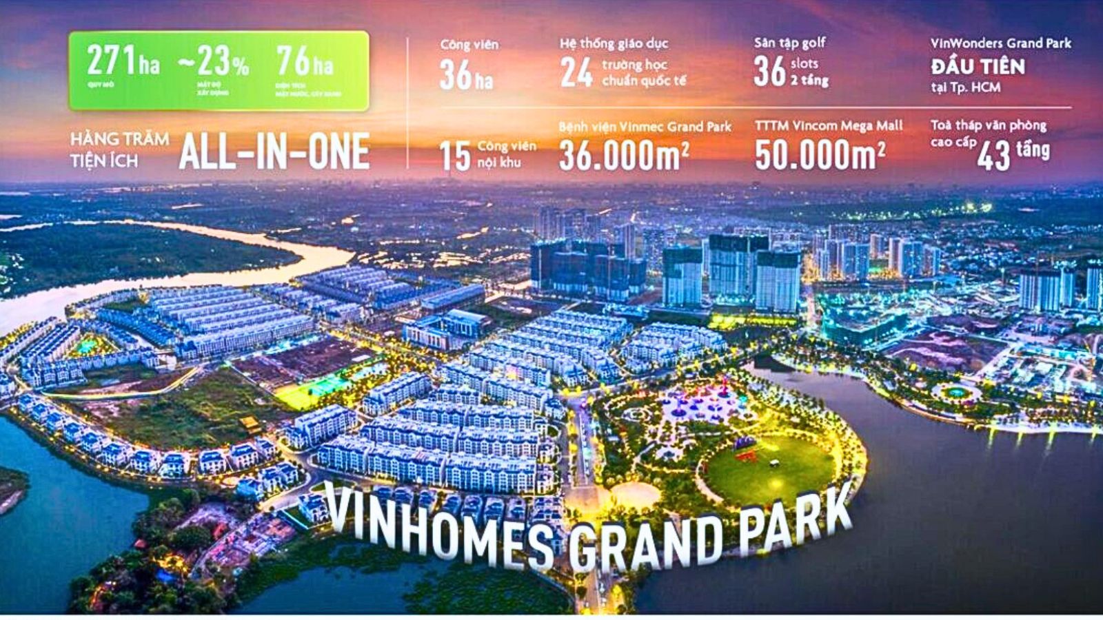 Vinhomes Grand Park là cơ hội lớn cho đầu tư